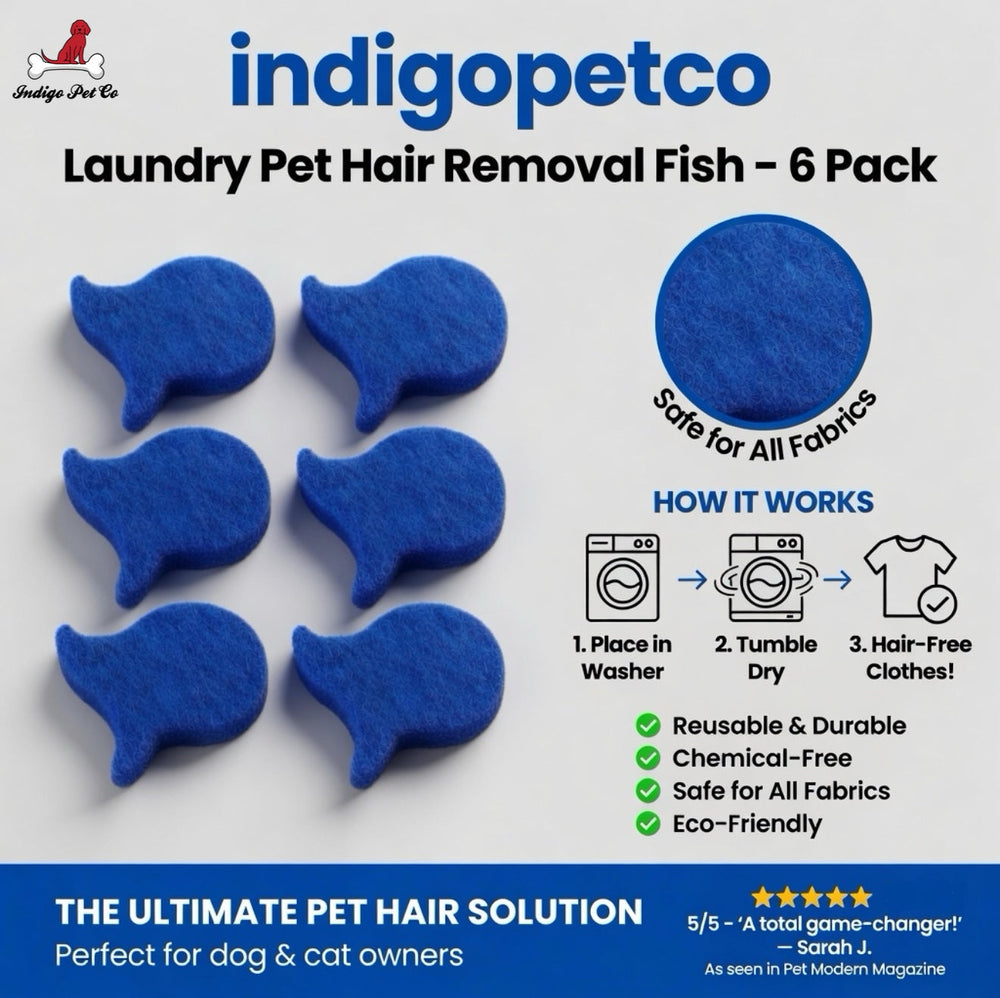 Laundry Pet Hair Removal Fish - 6 Pack